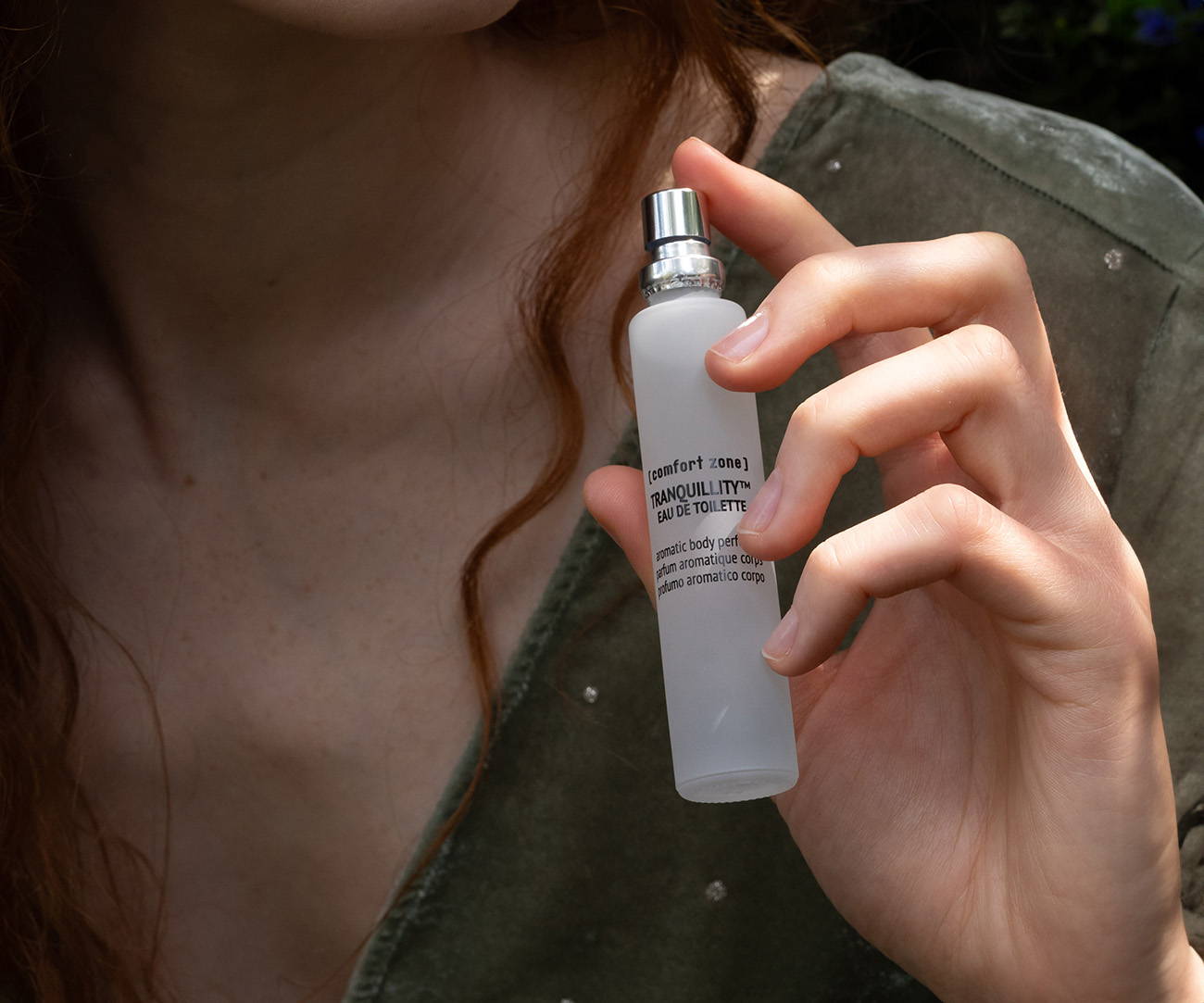 Aromatisches Körperparfum mit TRANQUILLITY™ Duft, 15-ml-Größe, für Wohlbefinden und unterwegs