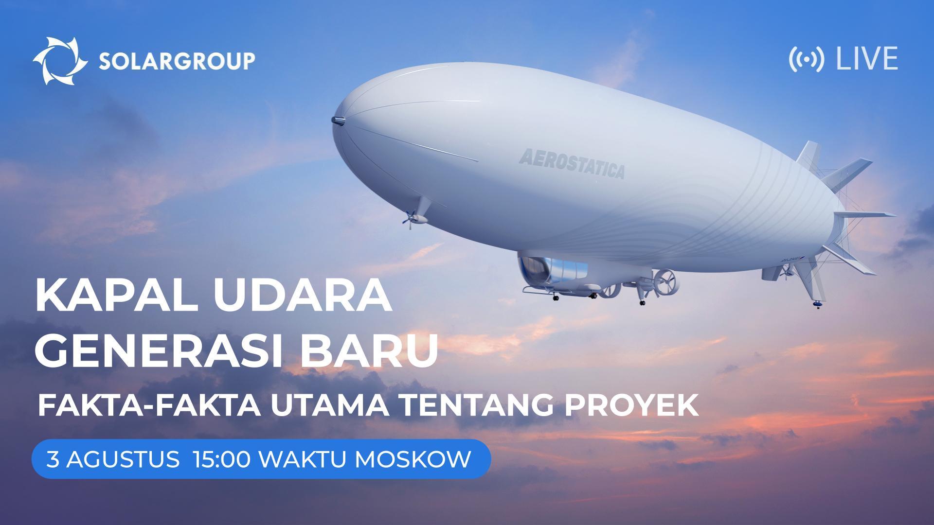 Siaran langsung tentang proyek baru SOLARGROUP