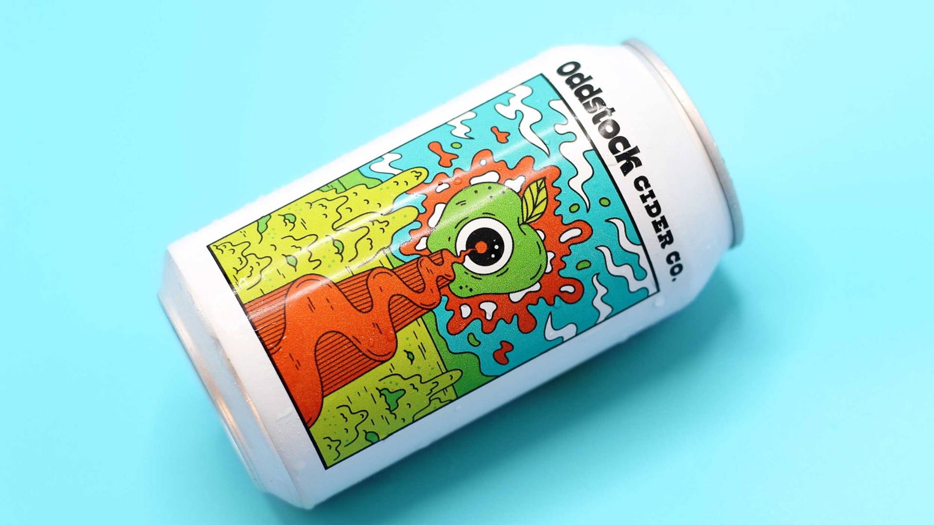 Featured image for Oddstock Cider's Playful Packaging by Blindtiger Design