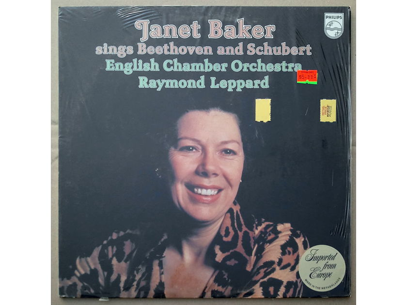 PHILIPS | JANET BAKER - sings BEETHOVEN & SCHUBERT / NM