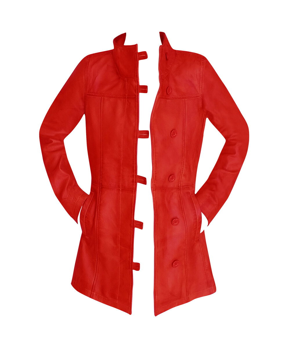 KATTY - Red LEATHER - Image 3