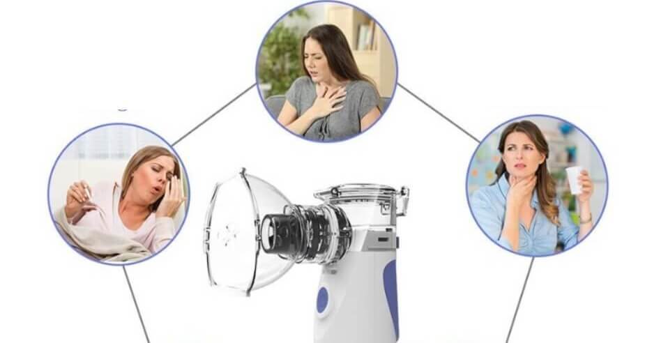 Nébuliseur Portable, Inhalateur Vapeur, asthme
