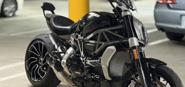 2021 DUCATI XDIAVEL S motorcycle for rent near San Diego, CA