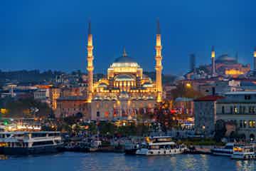 Cruise the Bosphorus with stunning evening views