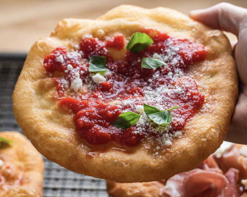 Esperienze gastronomiche Caserta: Pizze fritte