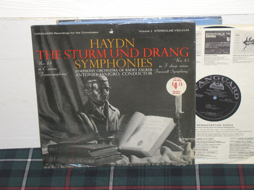 Janigro/Solisti - Haydn 44/45 vanguard stereolab vsd-2145