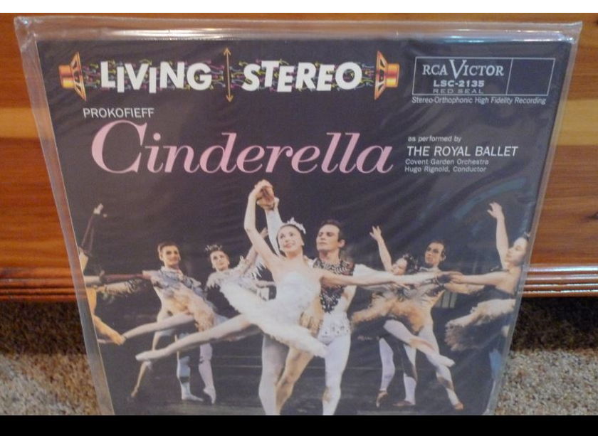 Royal Ballet/Covent Garden Orch. - Prokieff Cinderella lsc2135 Classic Records original reissue 180G 1990's Sealed