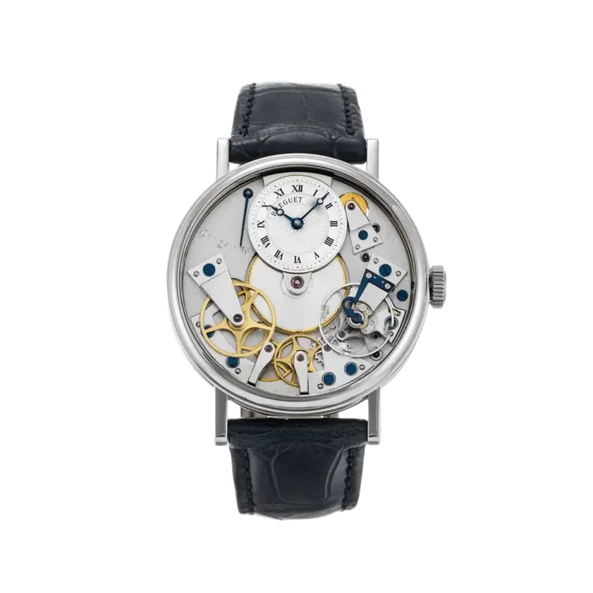 White Gold 'Skeleton' with Power Reserve Indicator, image 1