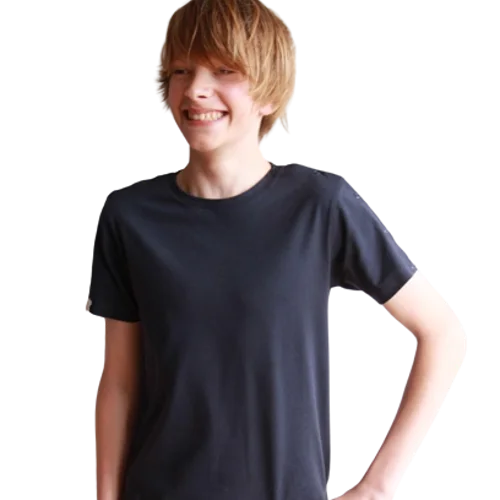 Calin'kid Kurzärmliges T-shirt Für Kinder - Marineblau - 10/12 Jahre