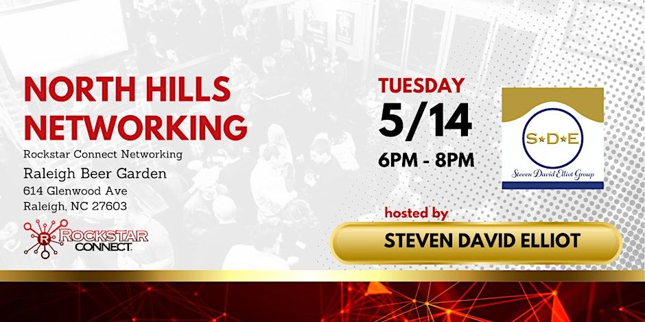 Free North Hills Networking Rockstar Connect Event (May, NC) promotional image