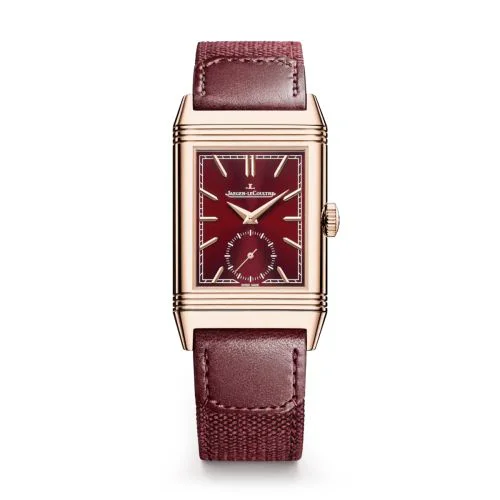 Reverso Tribute Small Seconds Pink Gold / Burgundy / Fagliano