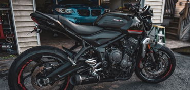 2023 TRIUMPH TRIDENT 660 motorcycle for rent near New Kent, VA