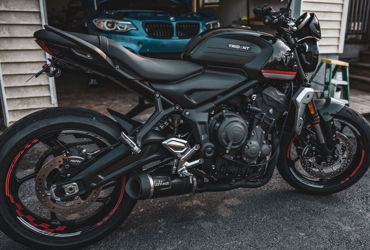 2022 TRIUMPH TRIDENT 660 motorcycle for rent near san antonio, TX