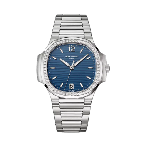 Patek Philippe Nautilus Lady Diamonds Blue Dial