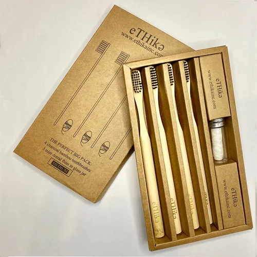 Bamboo Oral Hygiene Care Set 4+3 - Soft