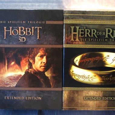 Herr der Ringe & Hobbit nur 3D Extended Trilogien
