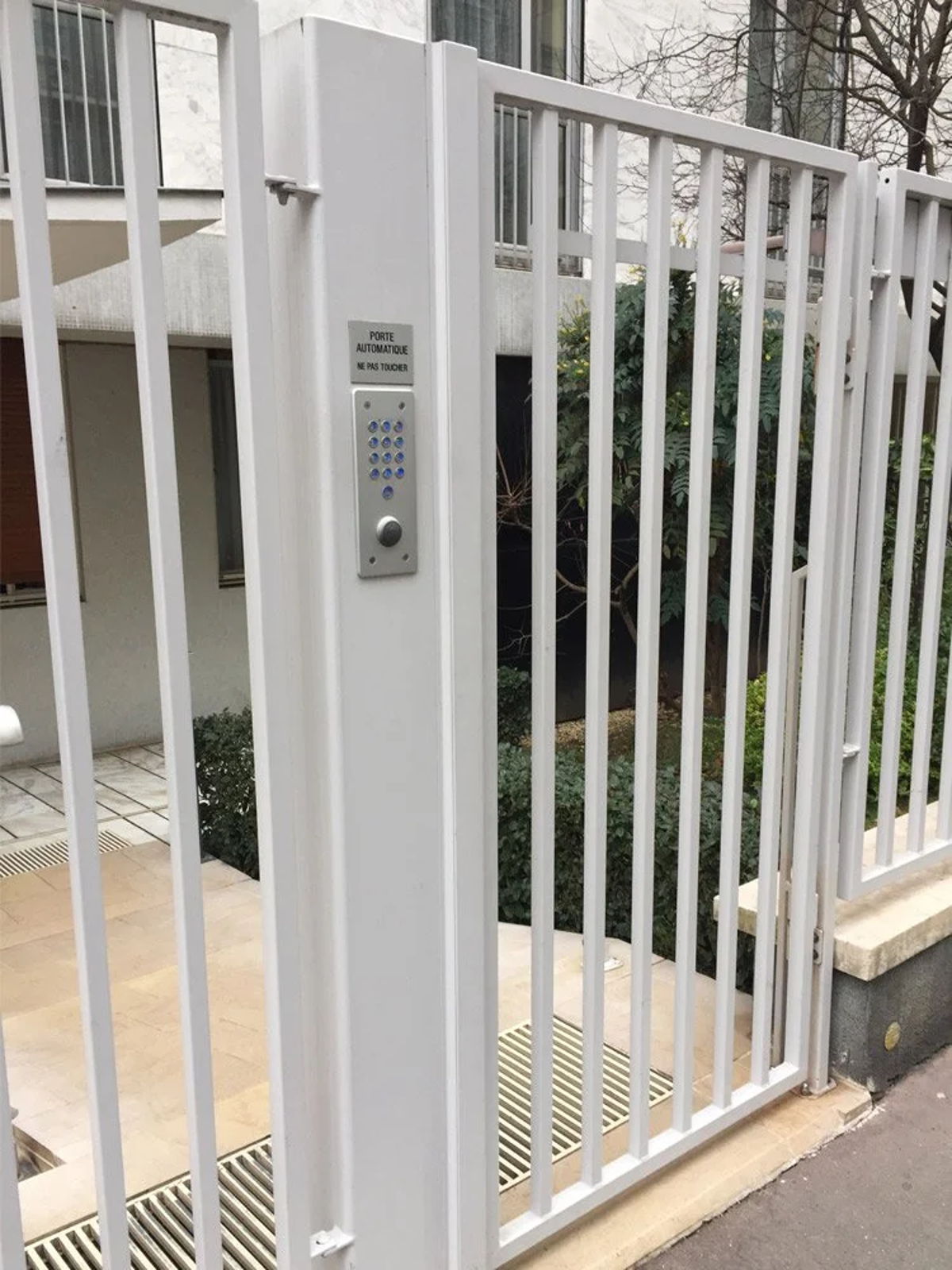 Travaux de sécurisation des accès d'un immeuble (SDC du 16 rue Perrichont / Clément Touron) à Paris — TELEANTEN