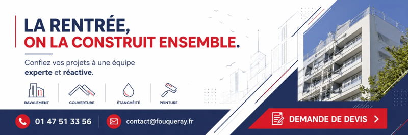 FOUQUERAY : campagne de rentrée 2026 à Rueil-Malmaison à Rueil-Malmaison