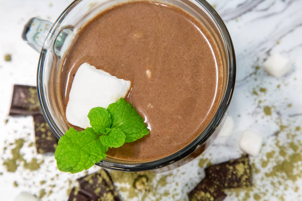 Vegan Hot Chocolate Matcha Recipe