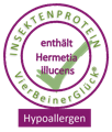 Hypoallergen dank Hermetia Protein