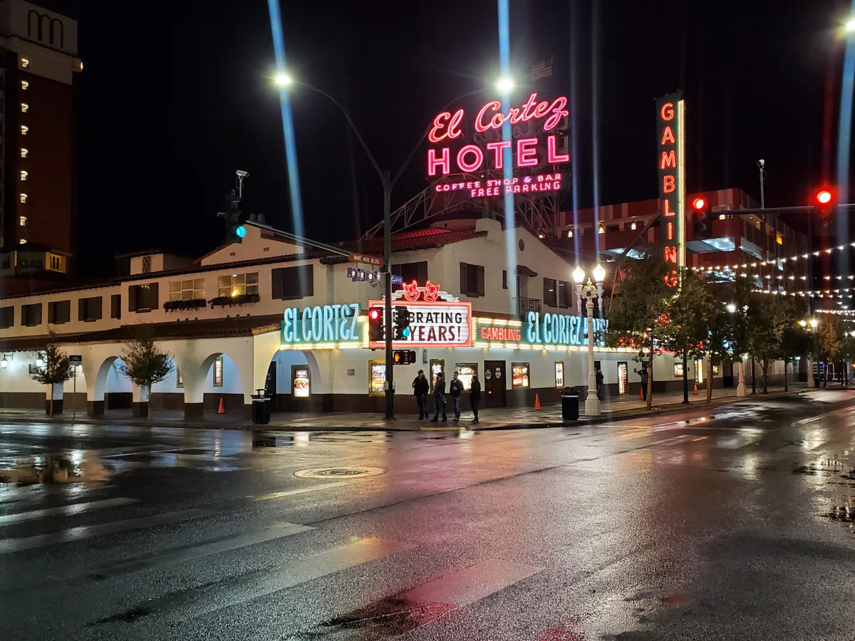 El Cortez Hotel and Casino in downtown Las Vegas