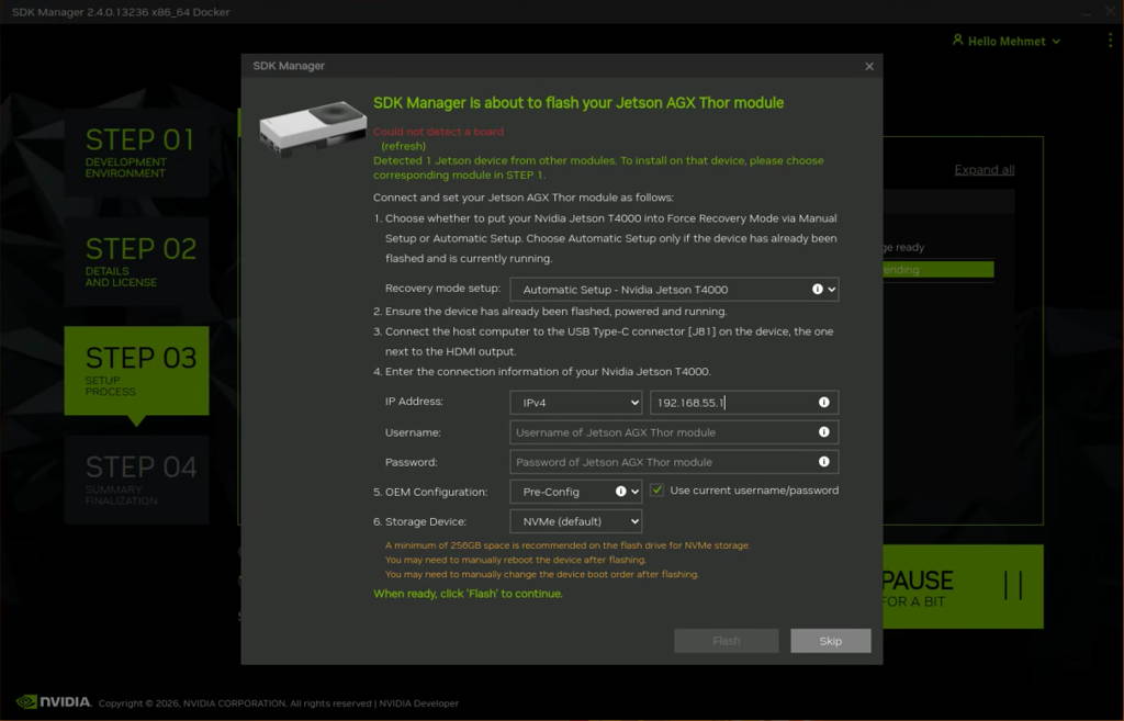 SDK Manager step-3 end