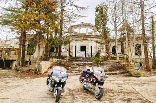 На круизном мотоцикле — на гору Ахун 