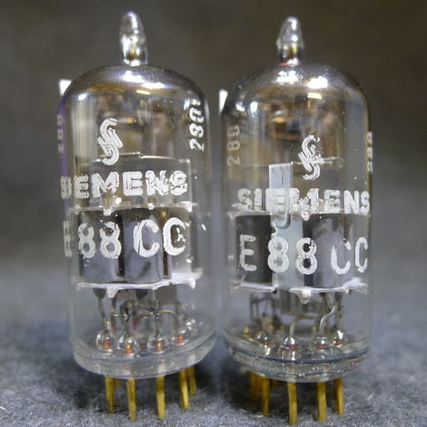 Siemens E88CC 6922, Pair NOS, Gold Pin, West Germany Lo...