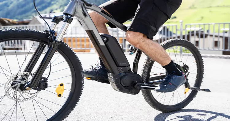 Electric bike weight clearance