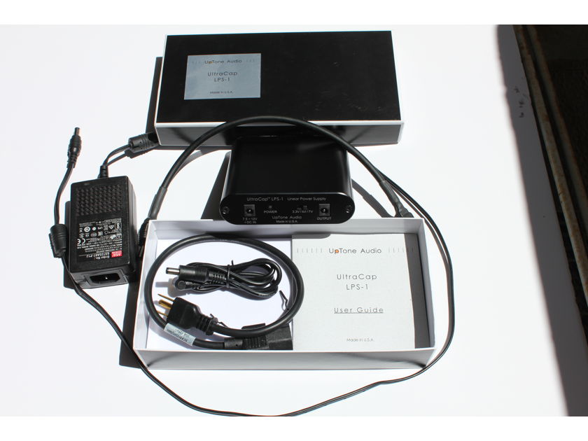 UpTone Audio UltraCap LPS-1 original version bonus Canare quadstar DC cable