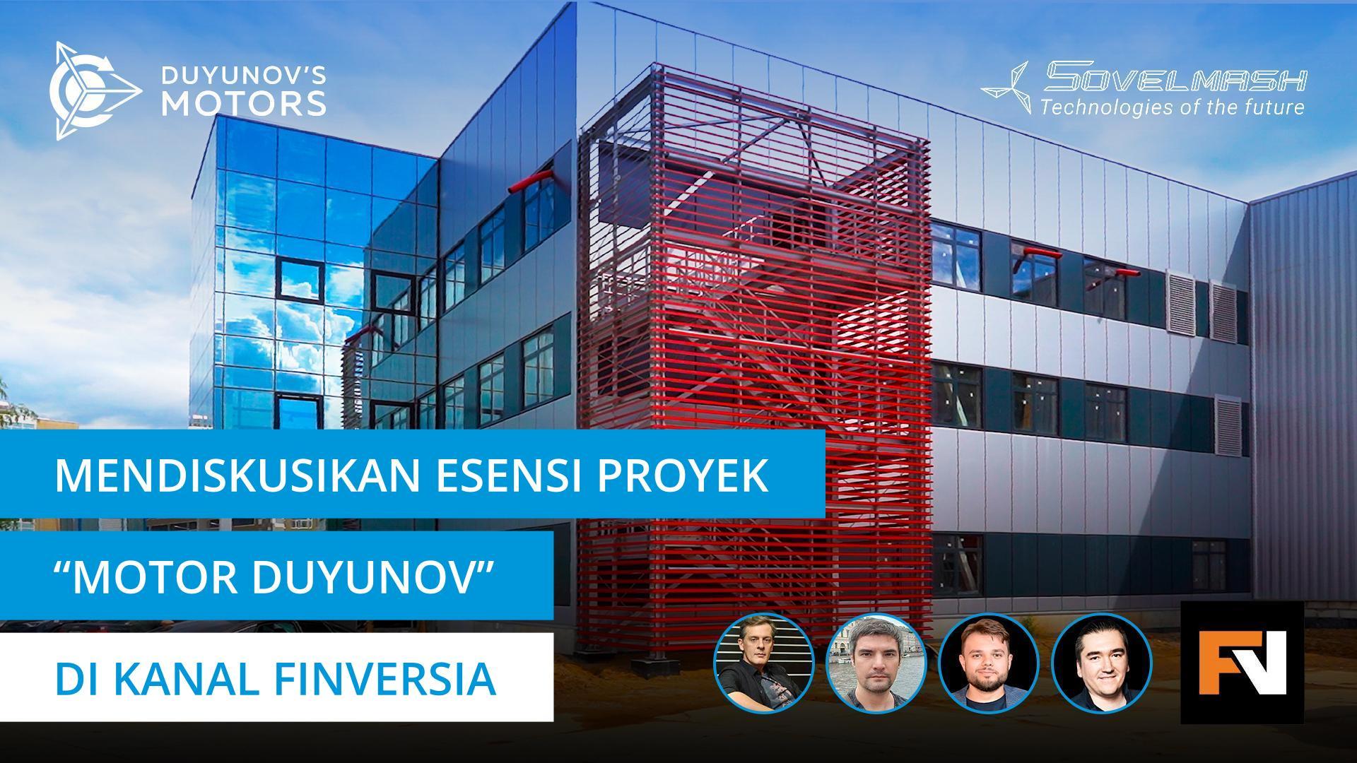 Siaran langsung bersama Alexander Sudarev dan para investor proyek di kanal YouTube Finversia