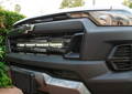 2023 2024 white chevrolet colorado with behind grille one 30in white light bar
