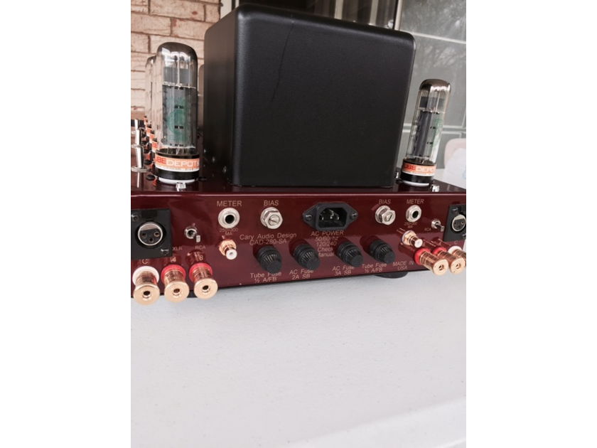 Cary Audio Design CAD-280sa, V12i Cary V12i tube stereo amplifier