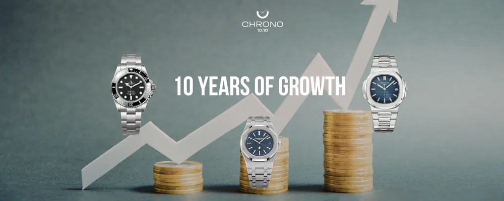 10 Years of Growth: Which Watches Became the Best Investments | Chrono 10:10
