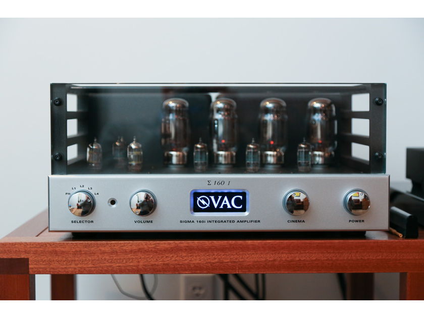 VAC Sigma 160i Integrated Amplifier loaded with factory options MC/XLR/CAGE Mint!