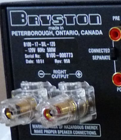 Bryston B100-SST Integrated Amplifier
