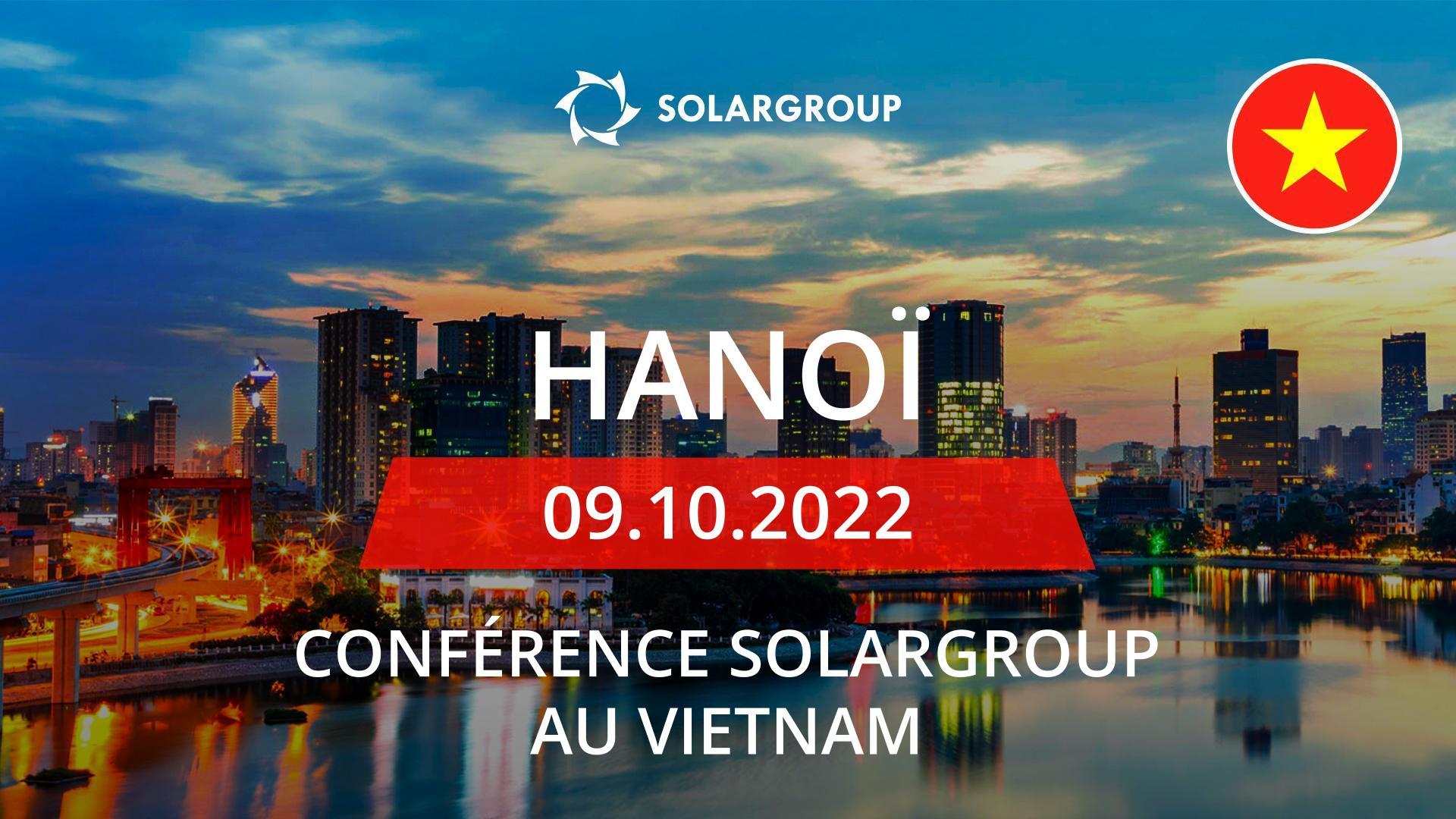 Conférence SOLARGROUP au Vietnam