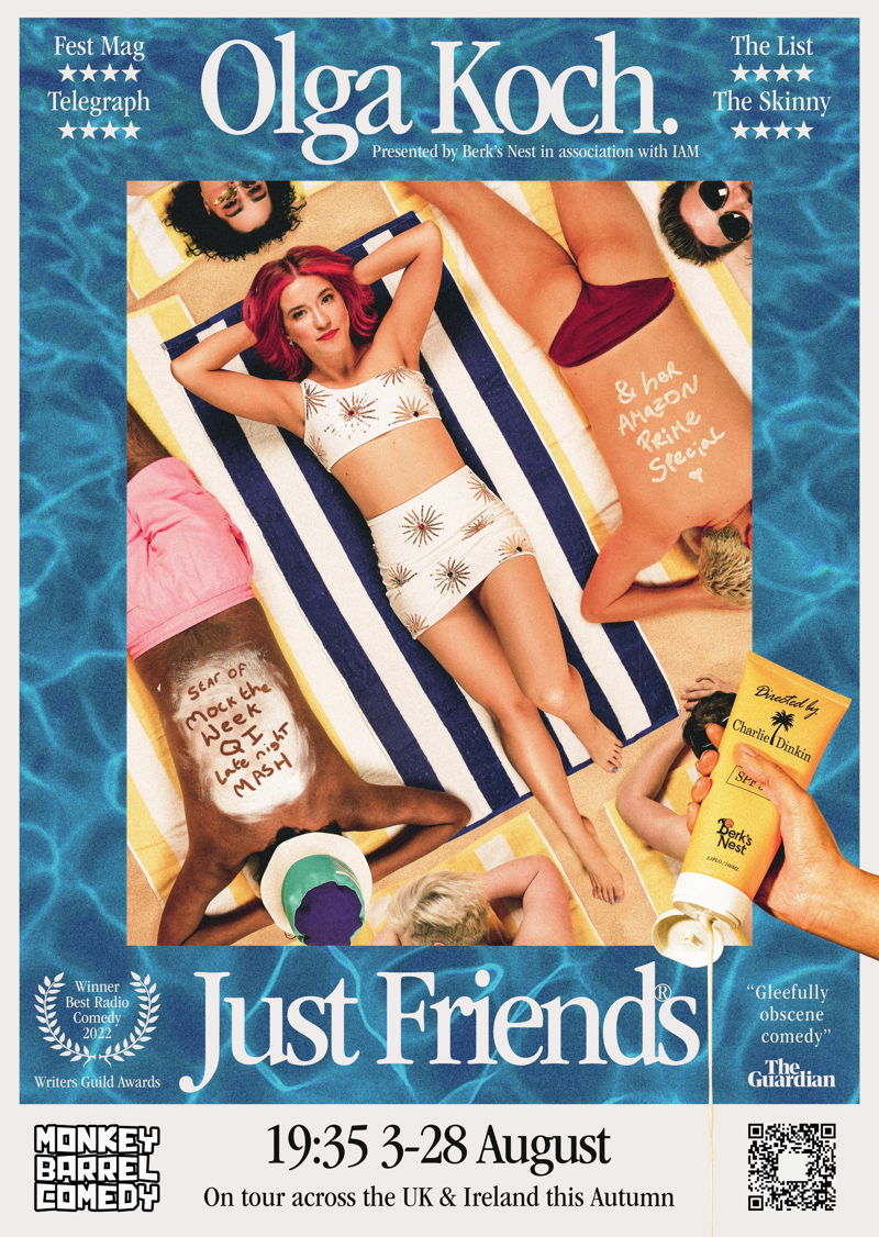 The poster for Olga Koch: Just Friends
