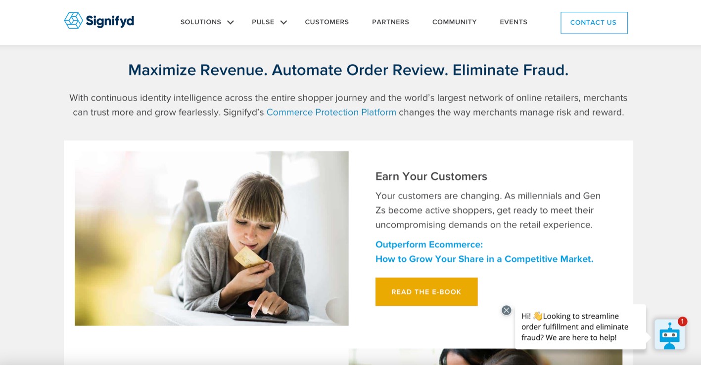 Signifyd product / service