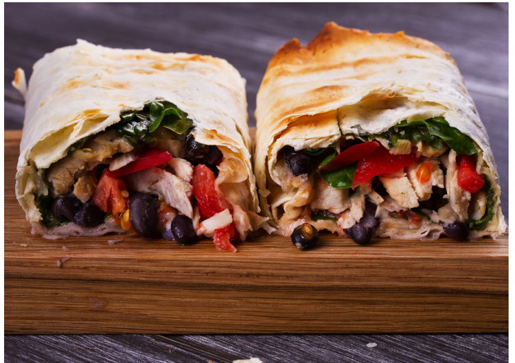 Photo of GRAB AND GO Breakfast Burritos with Tex Mex Beans, Egg, Cheese 