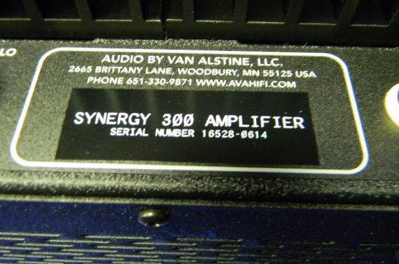 Van Alstine Synergy 300