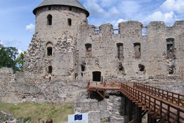 Цесис — почти самая непреступная крепость в Балтии