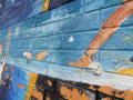 transgel graffiti removal application removes unwanted mural