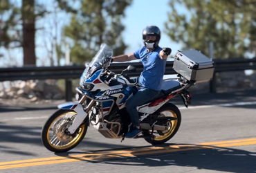 2018 HONDA AFRICA TWIN motorcycle for rent near Daly City, CA
