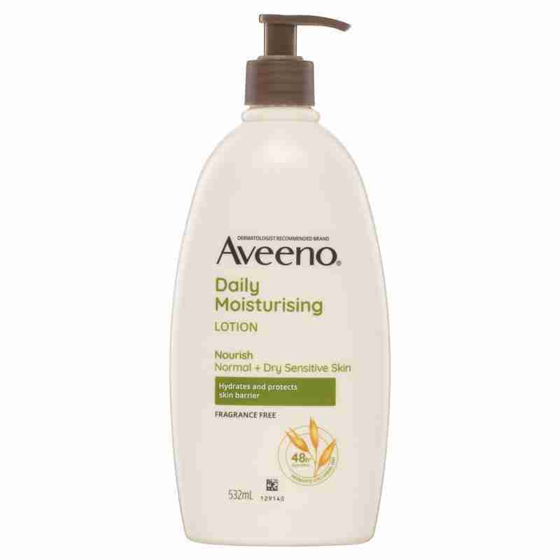 Aveeno Daily Moisturising Fragrance Free Body Lotion 532Ml