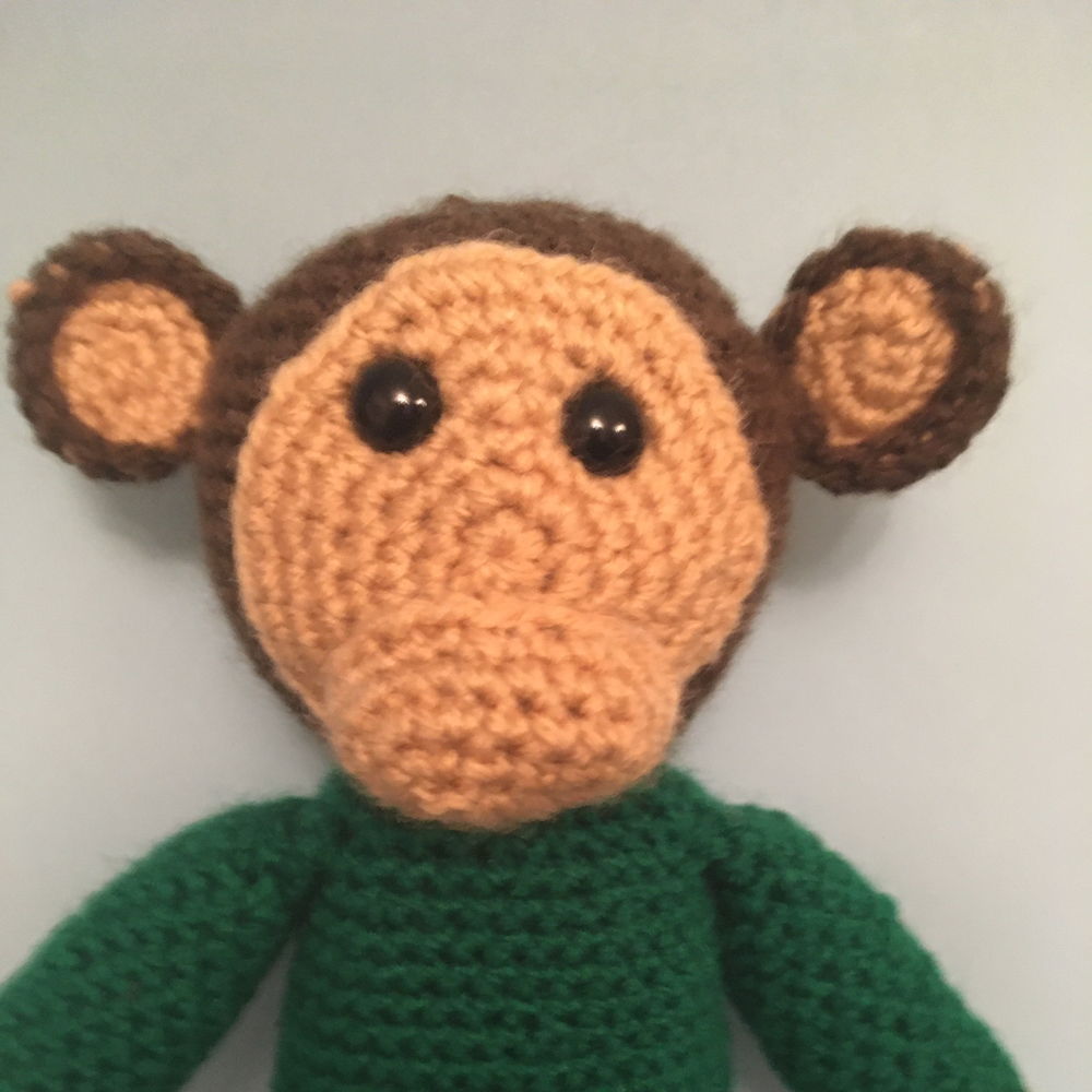 Melvyn the Monkey Crochet Pattern Amigurumi