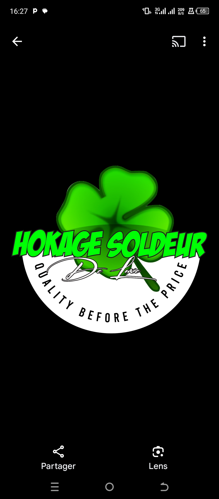 Hokage Soldeur de luxe