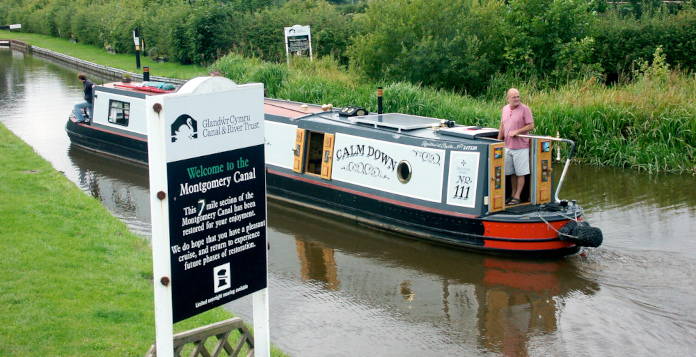 Frankton Junction, where the Montgomery Canal starts