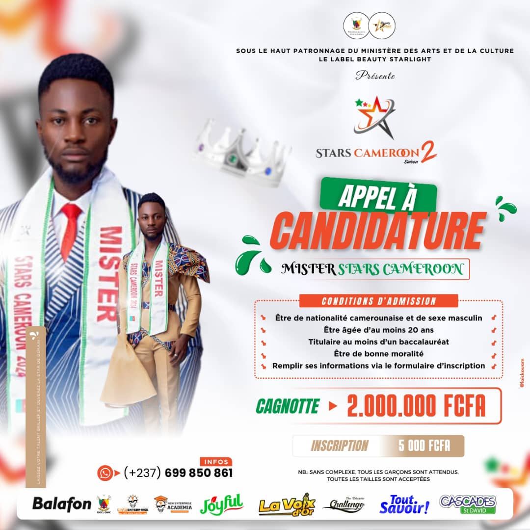 MISTERS STARS CAMEROON 🇨🇲