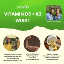 Vitamin D 3 + K 2 Tropfen vegan